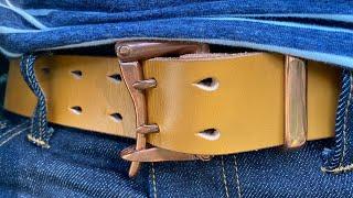 Pigeon Tree Crafting Belt in London Tan Sedgwick