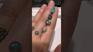 Opal Magic. Shopping for some Australia black opals #opal #jewelrymaking #craftbusiness