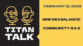 Titan Talk! Hosted by Isiah and Killgoon // February 12th