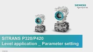 Siemens P320 레벨어플리케이션 세팅방법 소개