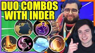 Fun and Strong DUO COMBOS with @inderUNITE | Pokemon Unite