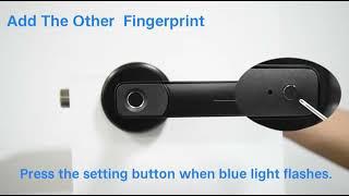 BIWIBON Z01 Fingerprint Door Lock Setup