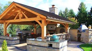 BEST! 100+ COVERED OUTDOOR KITCHEN DESIGN IDEAS | HOW TO DECORATE ALL SEASON OUTDOOR KITCHEN SPACE