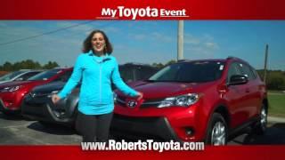 I bought my Toyota at Roberts Toyota!!