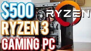 Little Red: Under $500 Ryzen 3 1200 Budget Build!