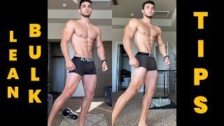 MY TOP 5 LEAN BULKING TIPS
