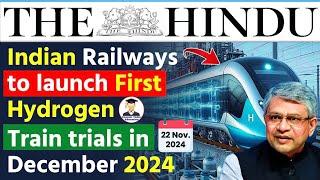 22 November 2024 | The Hindu Newspaper Analysis | 22 November Current Affairs | Editorial Analysis