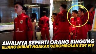 Jalan Sendirian di Hotel, Eliano Kebingungan !! Support Timnas Indonesia ke Mental Eliano Reijnders