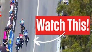 INCREDIBLE Willunga Hill Win - Onley Over Alaphilippe & Yates In Tour Down Under