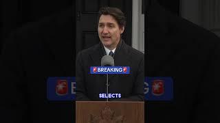 Canadian Prime Minister Justin Trudeau RESIGNS