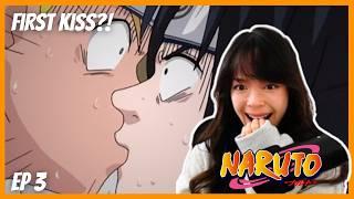 FRIENDS or FOES?!  Naruto Episode 3 Reaction | Meeting Sasuke & Sakura!