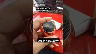JBL Mini Boost Metal Speaker Unboxing & Sound Test | दमदार Bass छोटे पैकेट में!