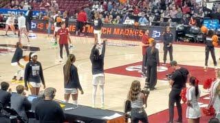 Pre-game | Starting Lineups | South Carolina Gamecocks Women's Basketball vs Indiana | 3.23.2025