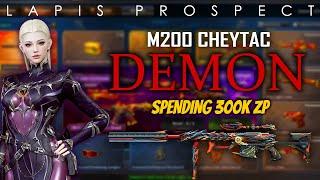 Crossfire West : WINNING M200 CheyTac Demon - Spending 300K - Lapis Prospect #crossfire