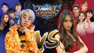 Husband VS Wife - 5v5 Custom Mobile Legends Challenge