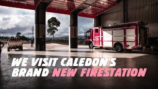 We visit Caledon's brand new firestation