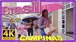 【4K】WALK   Campinas SP walking tour Brazil 4k documentary slow tv reality show travel channel