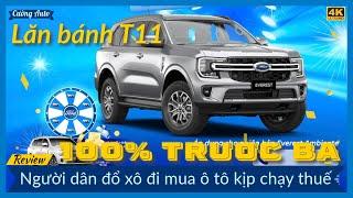 Cơ hội mua 1 tặng 1 Ford Everest Platinum duy nhất tháng 11 cuối giảm 100% trước bạ.