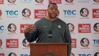 FSU Football | Terrance Knighton Press Conference presented by Florida Blue