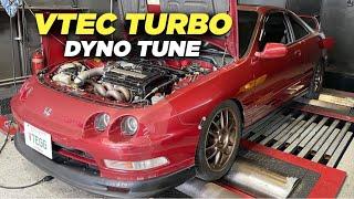 Big Turbo Integra Hits The Dyno VTEC + Turbo