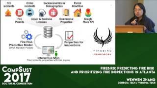 Wenwen Zhang, Firebird: Predicting Fire Risk and Prioritizing Fire Inspections in Atlanta