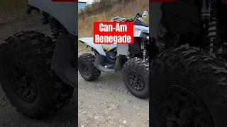 2023 Can-Am Renegade Stock vs Yoshimura Exhaust Sound Test #yoshimura