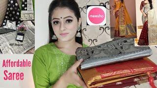Meesho Saree Haul.|| Meesho affordable saree haul.||Apexa NaikPatel
