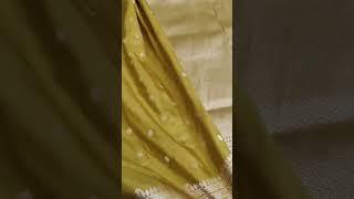 Banarasi Silk Saree Pure Hand-woven With Silk Trade Mark