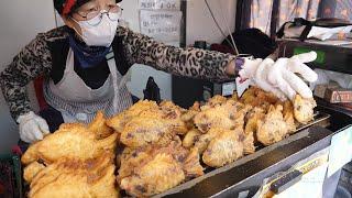 A mother who bakes Taiyaki for 12 hours a day!