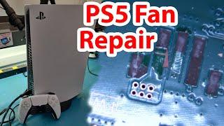 PS5 Motherboard Repair - PS5 No Fan Spin Repair