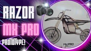 Exclusive First Look: RAZOR MXPRO Full Size Electric Pit Bike Prototype Unveiled!