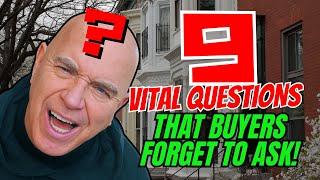 DON'T BE DUMB: 9 Vital Questions MD Home Buyers Forget To Ask