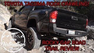 Toyota Tacoma Rock Crawling! Rocky Gap Road Trail Review, Dirtnation Offroad Ep. 6