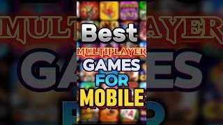 Top Best Multiplayer games for mobile #shorts