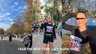 I RAN THE NEW YORK CITY MARATHON | come to NYC with me and a big big announcement