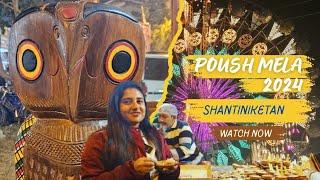 Shantiniketan Poush Mela 2024|| Shantiniketan tour|sonajhuri haat|পৌষ মেলা ২০২৪ শান্তিনিকেতন