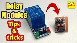 #48 Relay Modules Tips & Tricks | How to | vccground