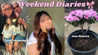 WEEKEND AT MY PARENTS' | BUILDING MY MOM A CLOSET + GIRLS SHOPPING DAY