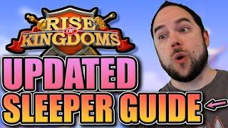 Ultimate Sleeper Account Process [best way to start new] Rise of Kingdoms Updated Guide