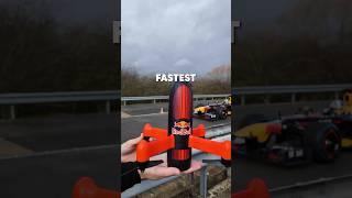 drag race: fastest drone vs F1 