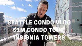 Seattle Condo Vlog, INSIGNIA TOWERS $1M CONDO TOUR