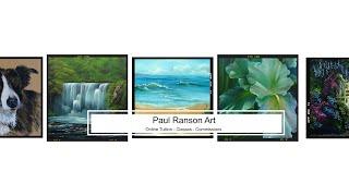 Paul Ranson Art - welcome to the studio and a brief look at how we create our tutorials