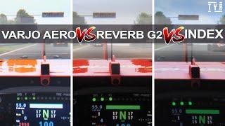 THROUGH THE LENSES - VARJO AERO vs INDEX vs REVERB G2