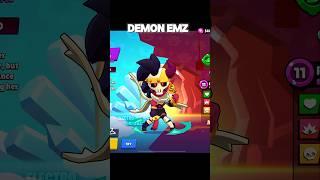 NEW DEMON EMZ SKIN | SNEAK PEEK #shorts #brawlstars