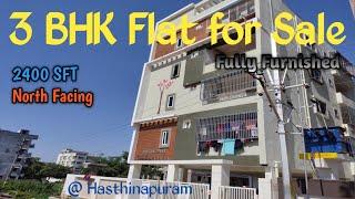 3 BHK Flat for Sale at Hasthinapuram # P62 || BN Reddy || LB Nagar || Hyderabad ||