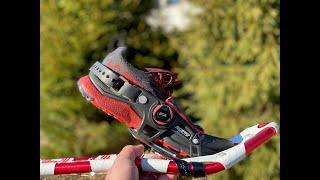 Snowshoe Running the Atlas Run in Northern Maine: Mini Review. how to Fit/Use their BOA Closure