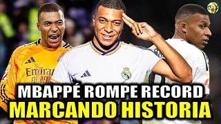 Kylian Mbappé SUPERA RECORD en el Madrid casi alcanza a Cristiano Ronaldo