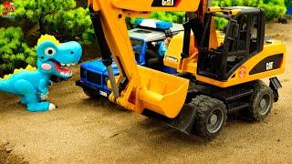 Mega RC Trucks RC Heavy Haulage RC Car Transport RC Traktor Volvo Lesu BL71 RC Wheel Loader Dozer!!