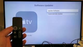 All Apple TVs: How to Update System Software / Firmware