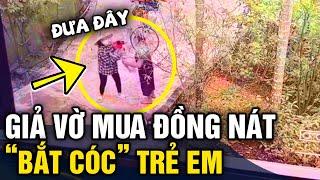 Xuất hiện đoạn clip nghi 'BẮT CÓC TRẺ EM' được camera an ninh ghi lại | Tin 3 Phút